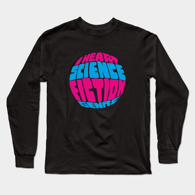 Science Fiction - Simple  Design Long Sleeve T-Shirt by FutureHype